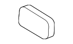 869413K000 - Body: License Plate Bracket for Hyundai Image