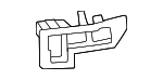 86652BE000 - Body: Side Bracket for Hyundai: Kona, Kona Electric Image