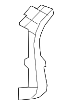 852276HW0A - Body: Bumper Cover Support Bracket for Nissan: GT-R Image