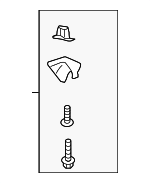 KB3Z54519R44A - Body: Headliner Spacer for Ford Image