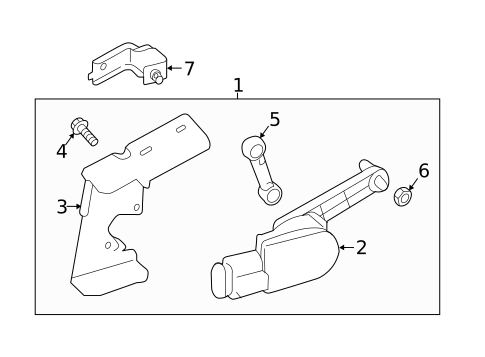 Headlamp Components for 2018 Hyundai Sonata #1
