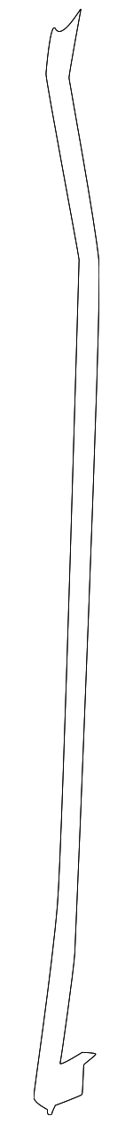 51768491947 - Body: Rear Weather-Strip for BMW: iX Image