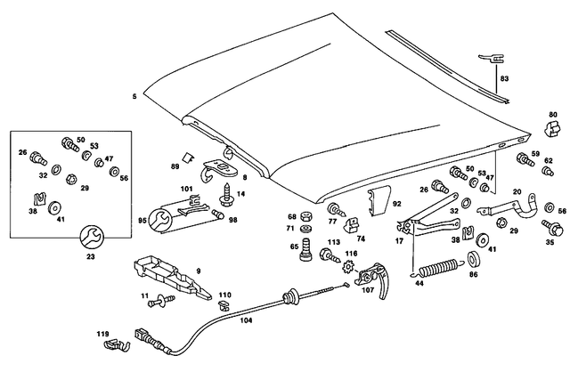 990004802 - : Window for Mercedes-Benz Image