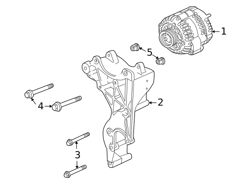 Alternator for 2007 Hummer H2 #0