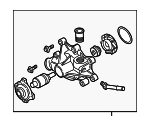 53021844AA - Belts &amp; Cooling: Engine Water Pump for Mopar Image