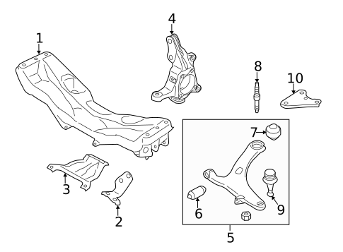 Suspension Components for 2011 Subaru Impreza #0