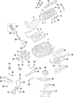 RL049272AA - Engine: Short Block for Mopar Image