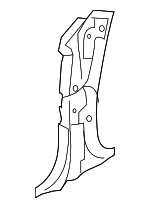 712013N000 - : Inner Hinge Pillar for Hyundai Image