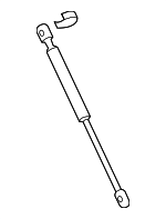 8F0827550A - Body: Lift Cylinder for Audi: A5, A5 Quattro, RS5, S5 Image