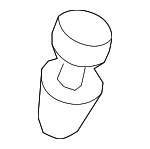 8D5827499 - Body: Deck Lid Stop Buffer for Audi: A4, A4 Quattro, A5, A5 Quattro, A6, A6 Quattro, RS4, RS5, S4, S5, S6, TT, TT Quattro Image