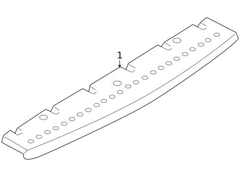 High Mounted Stop Lamp for 2008 Audi S6 #0