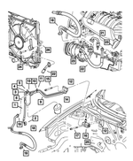 5058018AD - Air Conditioning &amp; Heater: A/c Discharge Line for Mopar Image