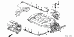 11859P8AA10 - Engine: JOINT, PCV TUBE for Honda Image