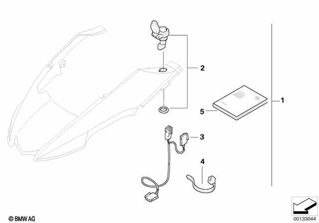 61347714741 - Maintenance &amp; Technology: Onboard socket for BMW-Motorrad Image