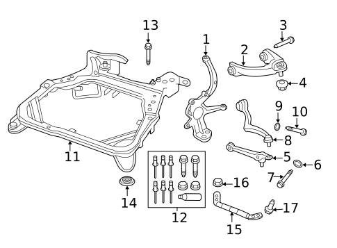 Suspension, Springs & Related Components for 2012 Lincoln MKZ #0