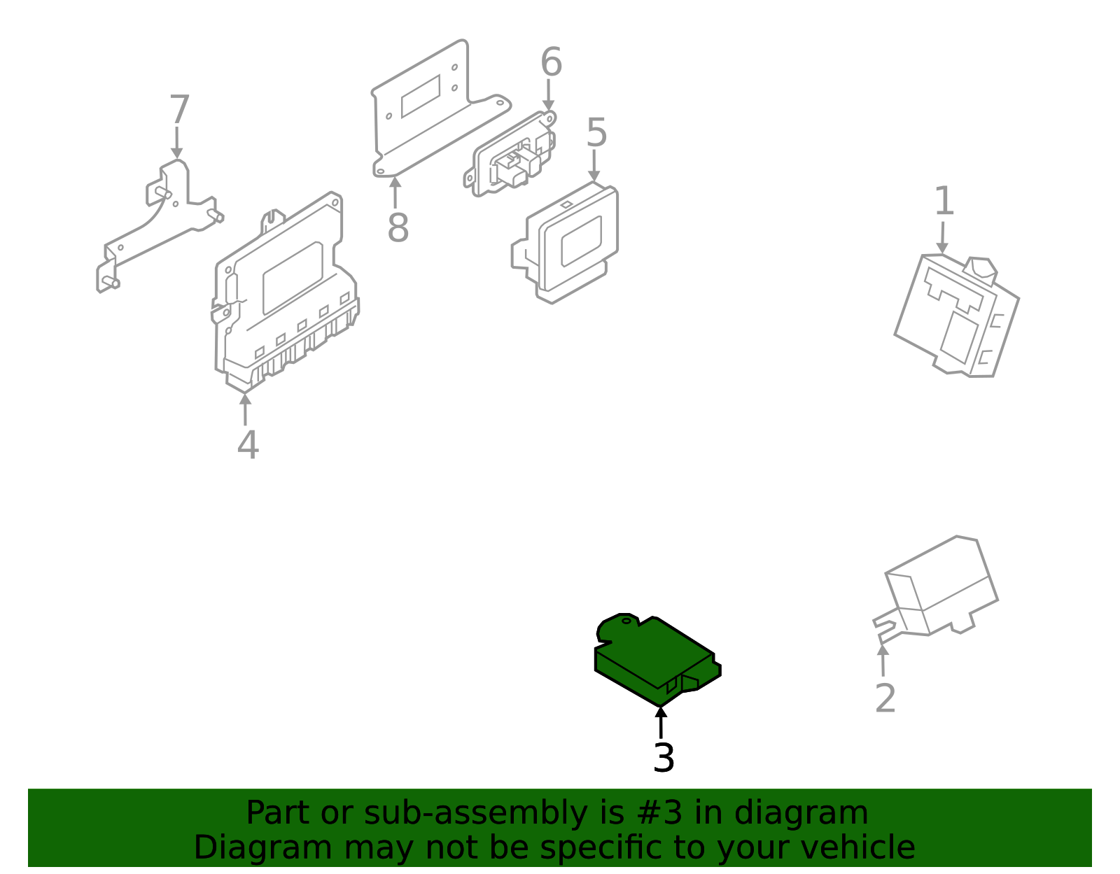 Image Processing Module A Land Rover 2020-2022 Land Rover Range Rover Module LR071266 | OEM Parts Online