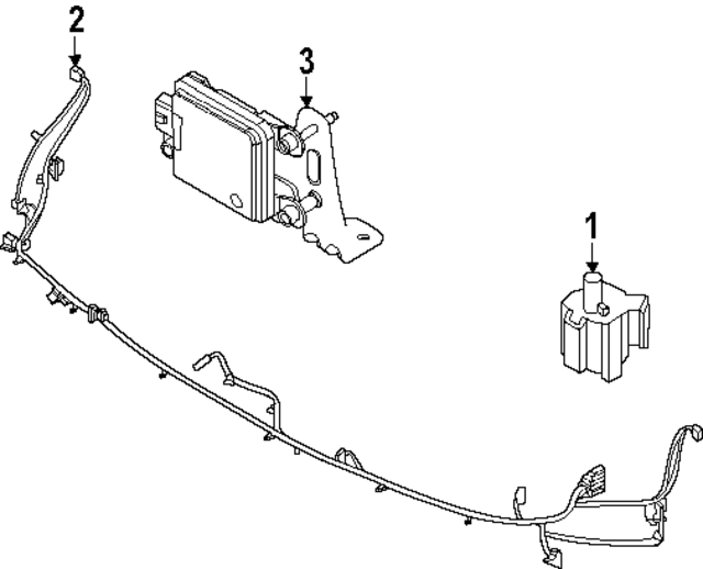 91895L1520 - : Wire Harness for Hyundai Image