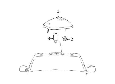 Roof Lamps for 2005 Dodge Ram 3500 #0