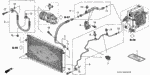 80865SS0A11 - Body/Air Conditioning: CAP H, VALVE (PARKER) for Honda Image