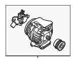 32022139 - : Alternator for Saab: 9-3, 9-3X Image
