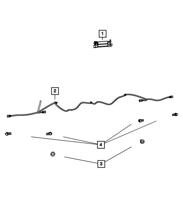 68299335AA - Electrical: Jumper Wiring for Mopar Image image
