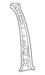 1L2Z7824301BA - Body: Inner Panel for Ford: Explorer | Lincoln: Aviator | Mercury: Mountaineer Image