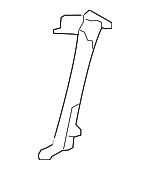 1L2Z7802508AA - Body: Hinge Pillar for Ford: Explorer | Lincoln: Aviator | Mercury: Mountaineer Image