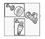 311705G0A02 - Cooling System: Belt Tensioner for Acura Image