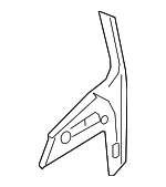 4M8809802A - Body: Filler Plate for Audi: Q8, RS Q8, SQ8 Image