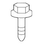 9011906782 - Body: Molding Upper Bolt for Lexus: ES300h, ES350, GS350, GS450h, GS460, IS F, IS200t, IS250, IS300, IS350, LS430, LS460, LS600h, LX470, LX600, LX700h, RC F, RC200t, RC300, RC350, RX450h Image