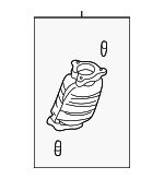 MR968047 - Exhaust: Pre-converter for Mitsubishi: Eclipse, Galant Image image