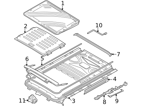 Sunroof for 2010 Land Rover Range Rover #0