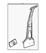 5027578AC - Body: Inner Pillar for Chrysler: PT Cruiser Image