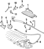 25603900 - Electrical: Reservoir for Buick: Riviera | Oldsmobile: Aurora Image