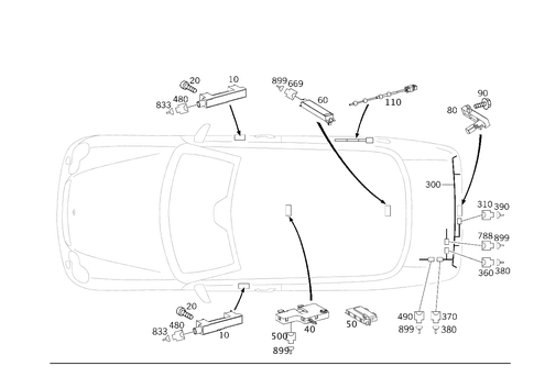 KEYLESS GO&reg; for 2008 Mercedes-Benz CLK350 #0