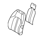 88450L3010 - Body: Seat Back Pad for Kia: K5 Image