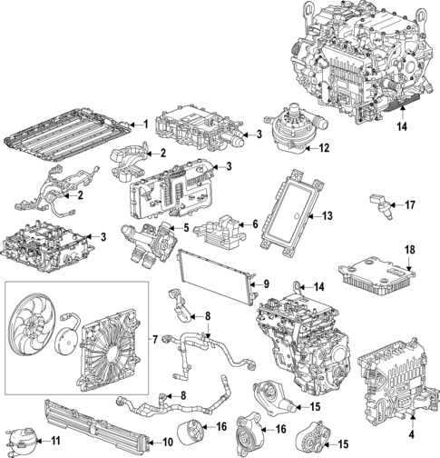 Battery for 2026 Cadillac LYRIQ #0