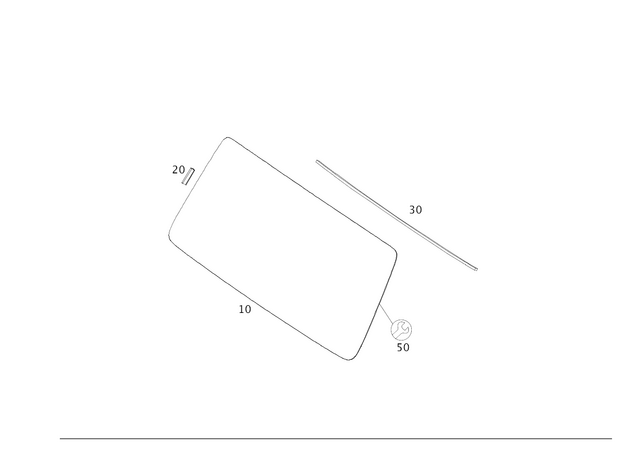4636703900 - Windows: Windshield for Mercedes-Benz Image image