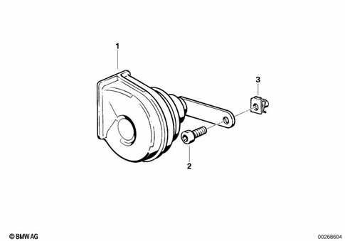 Anti-Theft Horm, Horn for 1993 BMW-Motorrad K 1100 LT #0