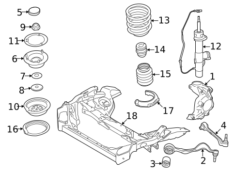 Suspension Components for 2011 BMW Z4 #0