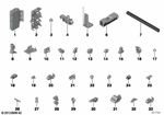 16131176747 - Vehicle Electrical System: Plastic Nut for Coarse Threaded Pin for BMW Image