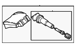 36106877934 - Electrical: TPMS Sensor for BMW Image image