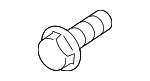 7922438 - Body: License Plate Bracket Screw for Saab Image