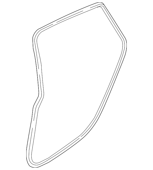 Weather-Strip On Body - BMW (51727475705)