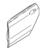 41007482637 - : Door Shell for BMW: 640i xDrive Gran Turismo Image