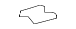 81138S5AG21 - Body: Seat Cushion Pad Clip for Honda Image