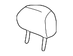81140SDCA51ZB - Body: Headrest for Honda: Accord Image