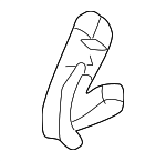 10306780 - HVAC: Upper Case Bracket for Buick: Rendezvous | Chevrolet: Venture | Oldsmobile: Silhouette | Pontiac: Aztek, Montana Image image