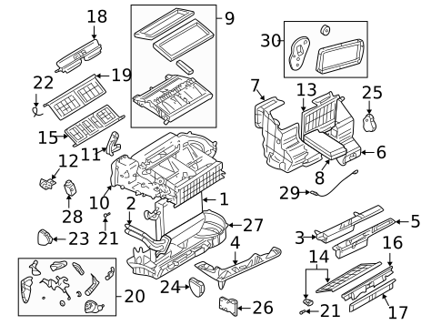 Blower Motor & Fan for 2003 Pontiac Aztek #1