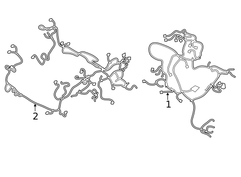 Wiring Harness for 2019 Volvo XC60 #0